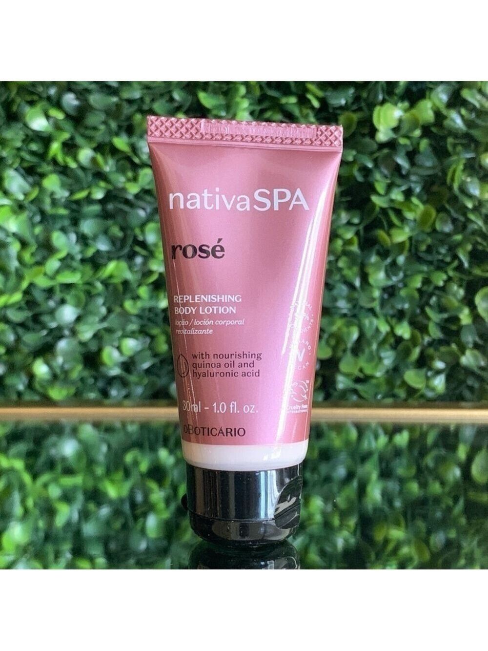 NativaSPA Rosé Replenishing Body Lotion | NEW | Mini 30mL | Nativa Spa Rose